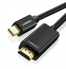 Видеокабель-адаптер | Mini-DisplayPort (DP) на HDMI 4K | UGREEN DP101 | 1.5 метра